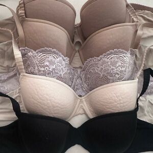 ThirdLove 24/7 Classic T-Shirt Bra Bundle (5) Size 34B 1/2